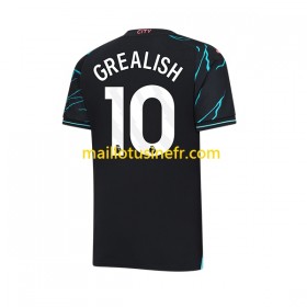 Maillot de Foot Manchester City Jack Grealish 10 Troisième 2023-24